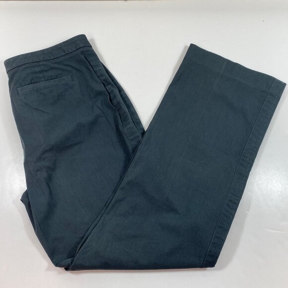 Vintage Womens Gray High-Waisted Casual Wear Pants Button Zipper Closure Size M - Picture 2 of 10